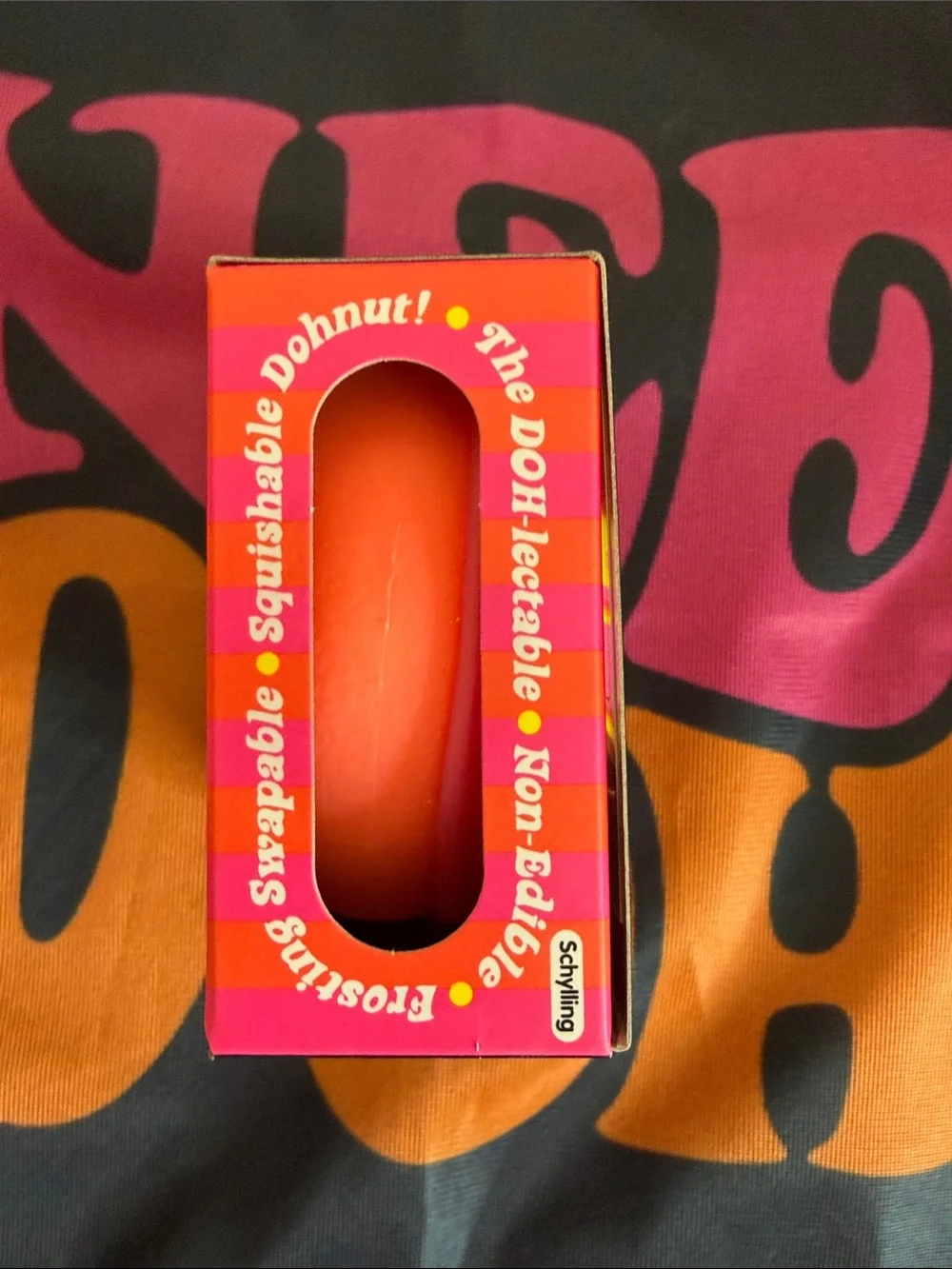 Needoh Dohnut Pink with yellow icing